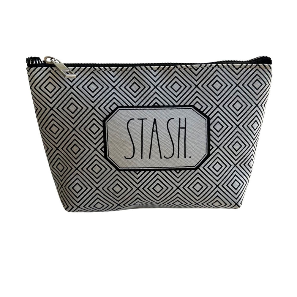NWOT Rae Dunn STASH Cosmetic Bag